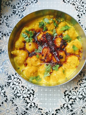 Recipe Kadhi Pakodi which Delicious