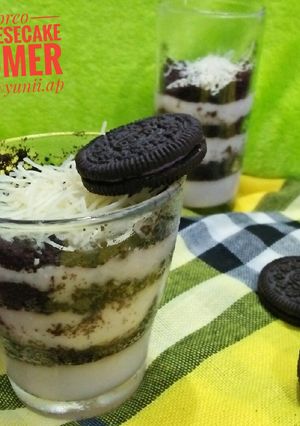 Foto resep Oreo cheesecake in Jar