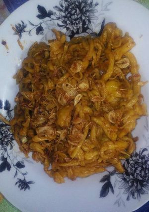 Foto resep mie wortel goreng kornet
