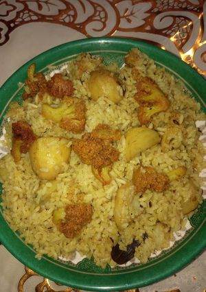 ফুলকপির পোলাও (phulkopir polao recipe in Bengali) রেসিপির প্রধান ছবি