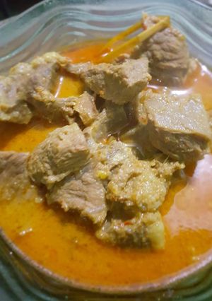 Foto resep Gule Daging cincang
