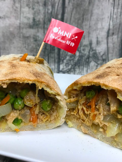 新鮪魚咖哩捲 的食譜成品照片
