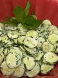 Salada de Pepino e Iogurte