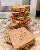Galletas de avena tipo honey grahams