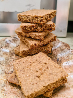 Una foto de Galletas de avena tipo honey grahams