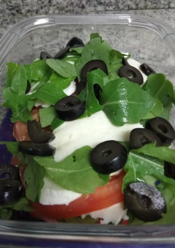Una foto de Mi ensalada caprese
