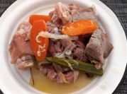 Una foto de lengua de cerdo
