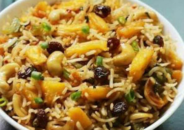 Recipe of Homemade Pineapple Mint Biryani