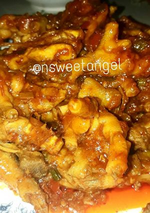 Foto resep Ceker pedas *cerdas* ceker balado pedas manis gahar