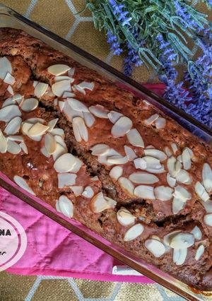 A picture of Healthy Banana Bread (no oil, no sugar).