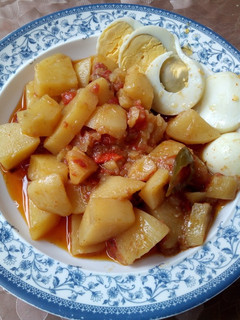 A picture of Aloo ki bhujia.