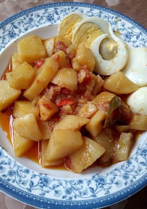 A picture of Aloo ki bhujia.