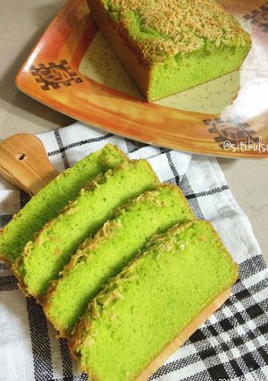 Foto resep Bolu pandan keju