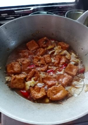 Foto resep Sayur tahu jamblang