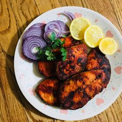 A picture of Tawa fish fry recipe.