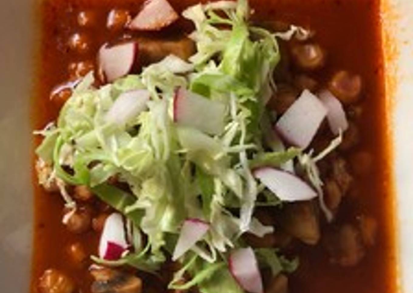 Pozole de hongos