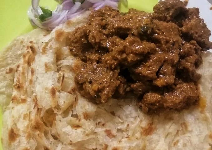 Recipe of Homemade Kerala porotta