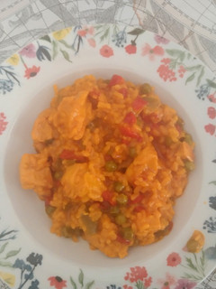 Una foto de 🥘🍗 Arroz con pollo en Moulinex Maxichef