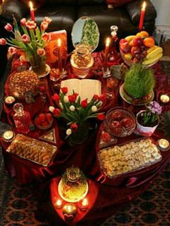عکسی از دستور سفره هفت سین عید
