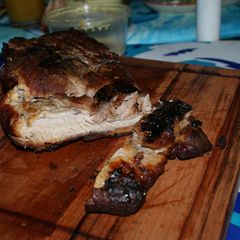 A picture of My Grilling Spot Roasted Pork Belly.
