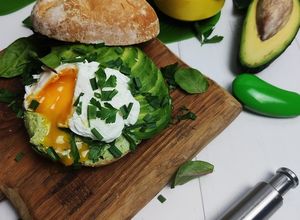 Zdjęcie przepisu Pasta z awokado do pieczywa.