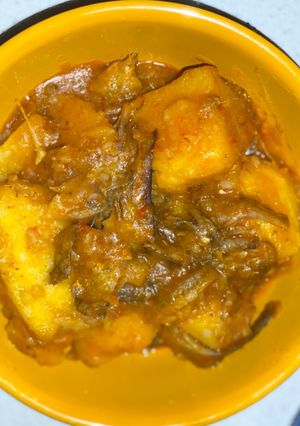 A picture of Porridge yam.