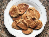 Panqueques de banana y avena