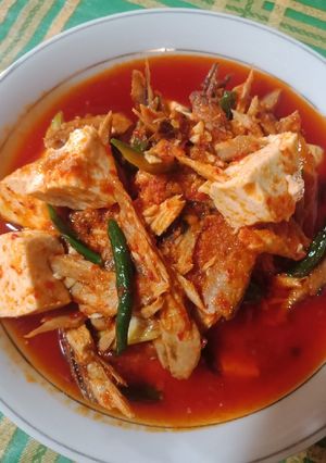 Foto resep Balado tongkol tahu