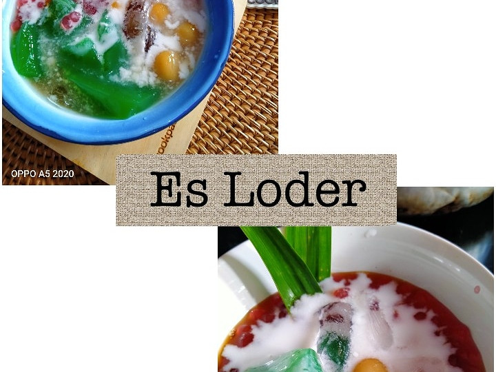 Resep Es Loder/ Es Bubur Sumsum yang Enak