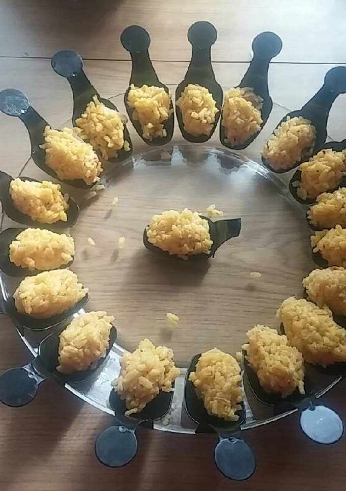 Una foto de Cucharitas de arroz
