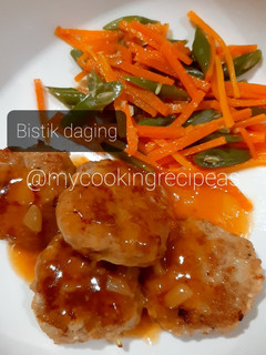 Foto resep 👩🍳⭐ Bistik daging yummy! (With detail)