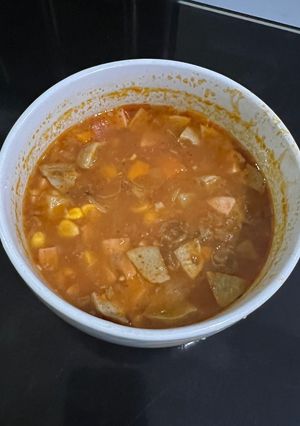 Foto resep Sup Merah