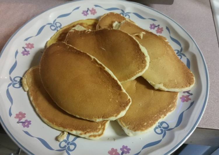 Steps to Make Any-night-of-the-week Old Fashioned Pancakes