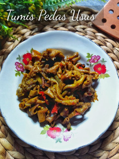 Foto resep Tumis Pedas Usus Ayam