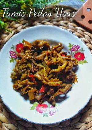 Foto resep Tumis Pedas Usus Ayam