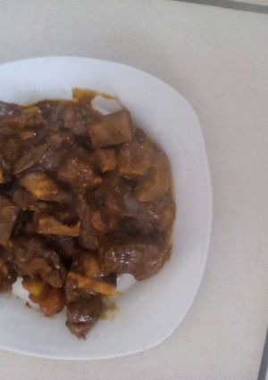 A picture of Simple beef stew.