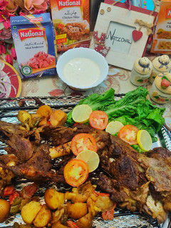 A picture of Roasted Raan.