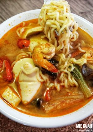 Foto resep Mie kuah tomyum