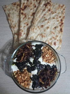 عکسی از دستور کشک بادمجان