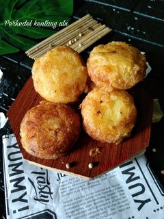 Foto resep Perkedel kentang ubi