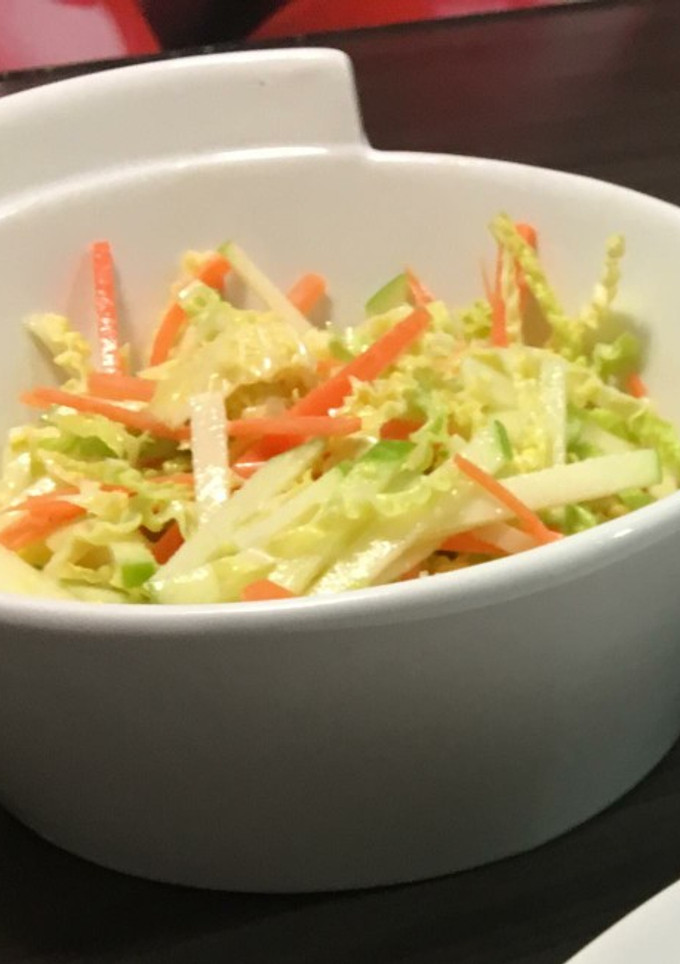 Una foto de Ensalada de col americana