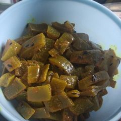 A picture of Aloevera Sabzi.