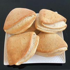 A picture of Jamaican Coco Bread.