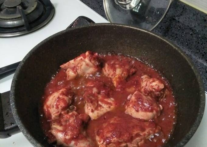 Bagaimana Membuat Chicken red wine Anti Gagal