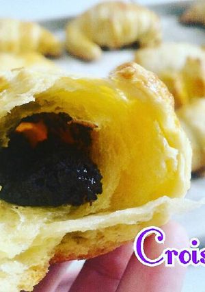 Foto resep Croissant With Coklat Filling
