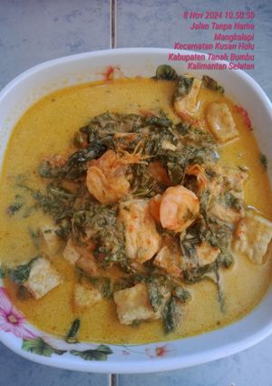 Foto resep Kothok daun singkong / sayur oblok-oblok