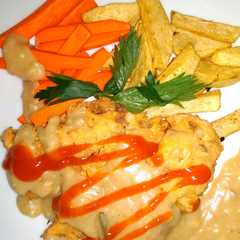 A picture of Steak daging sederhana.