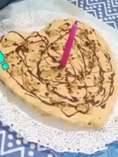 Una foto de Torta a base de galletitas de miel