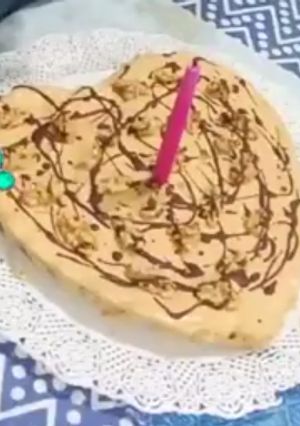 Una foto de Torta a base de galletitas de miel
