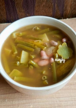 Foto resep Sayur asem kacang merah